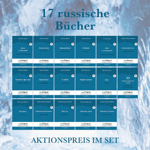 ISBN 9783991127512: 17 russische Bücher (Bücher + 17 Audio-CDs) - Lesemethode von Ilya Frank, m. 17 Audio-CD, m. 17 Audio, m. 17 Audio, 17 Teile