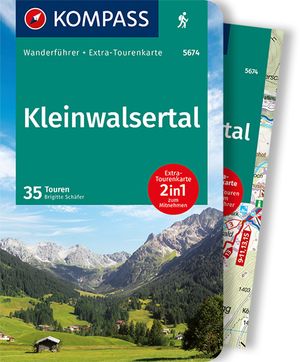 ISBN 9783991212034: KOMPASS Wanderführer Kleinwalsertal, 35 Touren