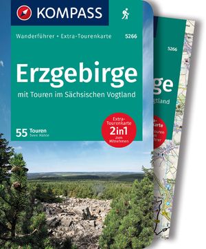 ISBN 9783991216254: KOMPASS Wanderführer Erzgebirge, 55 Touren mit Extra-Tourenkarte - GPS-Daten zum Download