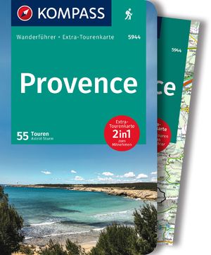 ISBN 9783991217343: KOMPASS Wanderführer Provence, 55 Touren mit Extra-Tourenkarte – GPS-Daten zum Download