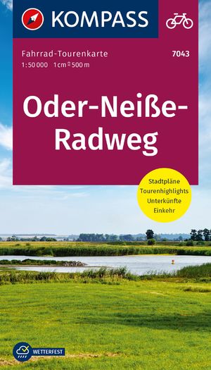 ISBN 9783991217619: KOMPASS Fahrrad-Tourenkarte Oder-Neiße-Radweg 1:50.000