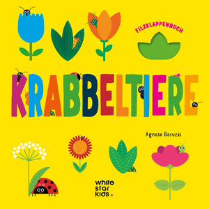 ISBN 9788863127164: Krabbeltiere – Filzklappenbuch; für Kinder ab 3 Jahren