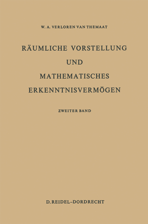 ISBN 9789027700902: Räumliche Vorstellung und Mathematisches Erkenntnisvermögen - Zweiter Band