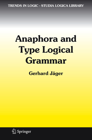 ISBN 9789048169924: Anaphora and Type Logical Grammar