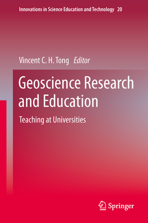 neues Buch – Tong, Vincent C – Geoscience Research and Education - Teaching at Universities