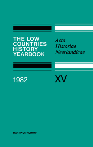 ISBN 9789400969360: The Low Countries History Yearbook 1982 / Acta Historiae Neerlandicae / J. De Belder (u. a.) / Taschenbuch / Paperback / vii / Englisch / 2011 / Springer Netherland / EAN 9789400969360