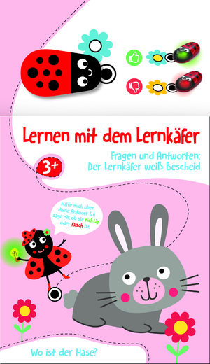 ISBN 9789463782098: Lernen mit dem Lernkäfer - Hase (3+)