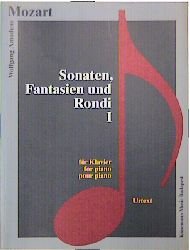 gebrauchtes Buch – MOZART, Wolgang Amadeus / MARIASSY – Sonaten, Fantasien und Rondi I für Klavier - for piano - pour piano. Urtext