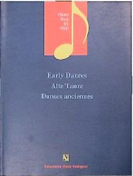 gebrauchtes Buch – Ágnes Lakos – Early dances (Piano Step by Step)