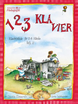 neues Buch – Claudia Ehrenpreis – 1 2 3 Klavier II