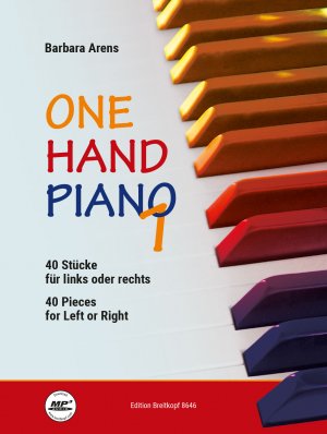 ISBN 9790004184332: One Hand Piano. 40 Stücke für links oder rechts