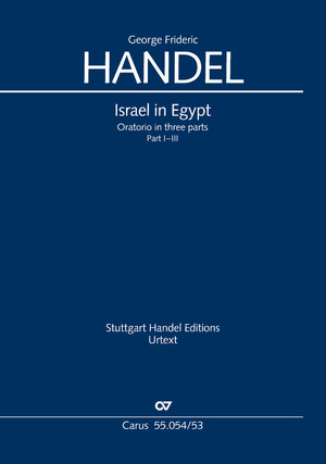 ISBN 9790007096113: Israel in Egypt - Part I-III (Klavierauszug englisch)
