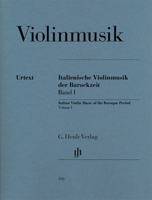 ISBN 9790201803500: Violinmusik - Italienische Violinmusik der Barockzeit, Band I. Band.1 / Besetzung: Violine und Klavier / Paul Brainard / Taschenbuch / Buch / Deutsch / 1989 / Henle / EAN 9790201803500