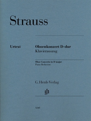 ISBN 9790201812489: Richard Strauss - Oboenkonzert D-dur