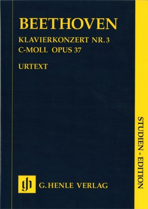 ISBN 9790201894355: Ludwig van Beethoven - Klavierkonzert Nr. 3 c-moll op. 37 - Besetzung: Orchester