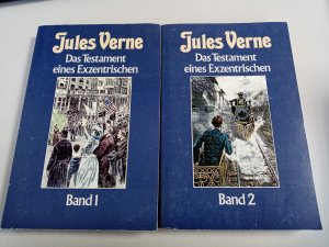 gebrauchtes Buch – Jules Verne – Das Testament eines Exzentrischen Band 1 & 2