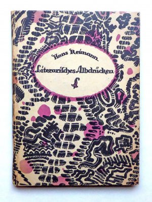 antiquarisches Buch – Hans REIMANN – Literarisches Albdrücken. (Mit zahlreichen Illustrationen des Verfassers).