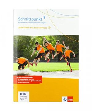 gebrauchtes Buch – Schnittpunkt Mathematik 8. Differenzierende Ausgabe. Arbeitsheft mit Lösungsheft und Lernsoftware Klasse 8