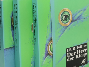 gebrauchtes Buch – Tolkien, J.R.R – Der Herr der Ringe - 3 Bände (komplett) im Schuber