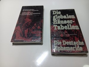 gebrauchtes Buch – Friedrich Jacob – Die globalen Häusertabellen /(Die deutschen Ephemeriden) - Nach Placidus vervollständigt und neu computerberechnet. /Mit den Zeitzonen und Sommerzeiten aller europäischen Ländern