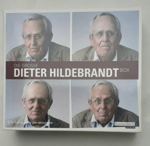 gebrauchtes Hörbuch – Dieter Hildebrandt – Die große Dieter Hildebrandt-Box - Mit "Nie wieder 80" / "Dieter Hildebrandt wirft ein" / "Ausgebucht" / "Ich musste immer lachen" / "Vater unser gleich nach der Werbung"