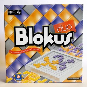 gebrauchtes Spiel – Bernard Tavitian – Blokus Duo 2005 Winning Moves - ab 5 Jahren - für 2 Spieler - Spieldauer ca 30 Minuten