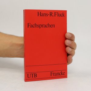 gebrauchtes Buch – Hans-Rüdiger Fluck – Fachsprachen