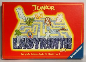 gebrauchtes Spiel – Max J. Kobbert – Junior Labyrinth A2 1995 Ravensburger Spielverlag 212101 - ab 5 Jahren - für 1 bis 4 Spieler - Spieldauer ca. 15 Minuten