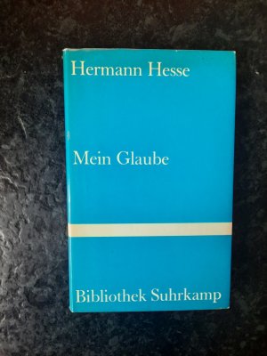 gebrauchtes Buch – Hermann Hesse – Mein Glaube