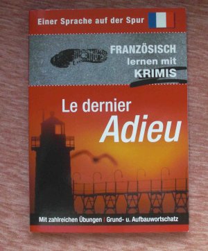 gebrauchtes Buch – Jutta Profijt – Le dernier Adieu - Französisch lernen mit Krimis