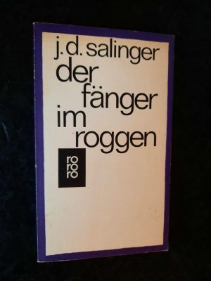 gebrauchtes Buch – Jerome D Salinger – Der Fänger im Roggen