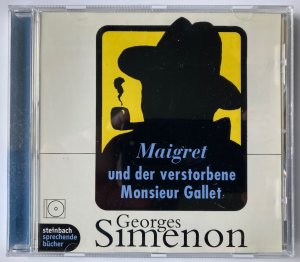 gebrauchtes Hörbuch – Georges Simenon – Maigret und der verstorbene Monsieur Gallet (2. Fall)