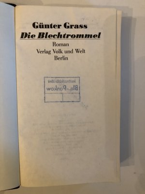 gebrauchtes Buch – Günter Grass – Die Blechtrommel - Roman