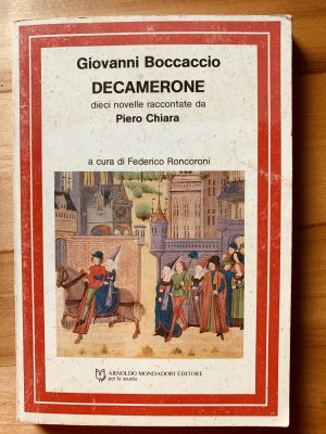 gebrauchtes Buch – Boccaccio, Giovanni – Decamerone dieci novelle raccontate da Piero Chiara  (Letture per la scuola media)