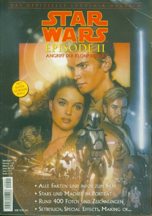 gebrauchtes Buch – Christian Mewweth (Hrsg – Star Wars Episode II, Angriff der Klonkrieger (Das offizielle Souvenir-Magazin)