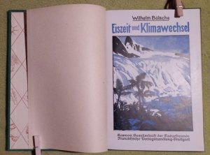 antiquarisches Buch – Wilhelm Bölsche – Eiszeit und Klimawechsel : Kosmos-Bändchen