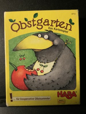 gebrauchtes Spiel – HABA 4713 - Obstgarten - das Kartenspiel