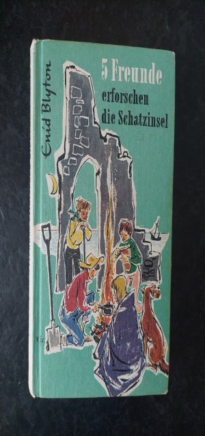 gebrauchtes Buch – Enid Blyton – 5 Freunde erforschen die Schatzinsel