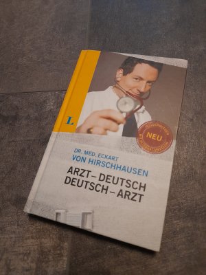 gebrauchtes Buch – von Hirschhausen – Langenscheidt, Arzt-Deutsch, Deutsch-Arzt