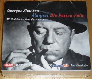 neues Hörbuch – Georges Simenon – Maigret – Die besten Fälle - Hörspiele mit Paul Dahlke, Hans Clarin u.v.a. (5 CDs)