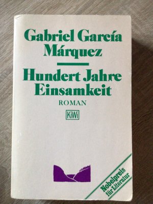 gebrauchtes Buch – García Marquez, Gabriel – Hundert Jahre Einsamkeit