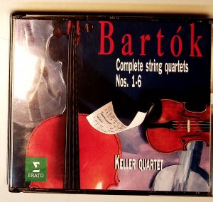 gebrauchter Tonträger – Keller Quartett und Bela Bartok – Die Streichquartette