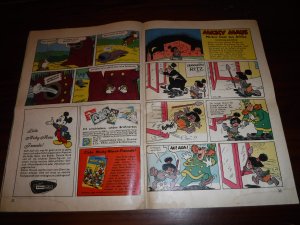 antiquarisches Buch – Walt Disney – Micky Maus Heft - Nr. 43 vom 21.Oktober 1961 - (Mit Sammelmarke und Sammelbild)