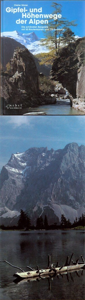 gebrauchtes Buch – Dieter Maier – Gipfel- und Höhenwege der Alpen