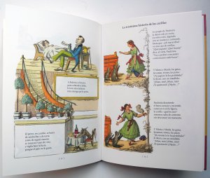 gebrauchtes Buch – Heinrich Hoffmann – Pedro Melenas (Der Struwwelpeter -- spanisch und deutsch) - Historias muy divertidas y estampas aún más graciosas