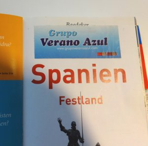 gebrauchtes Buch – Bourmer, Achim; Büscher – Baedeker Allianz Reiseführer Spanien Festland. Mit großer Reisekarte