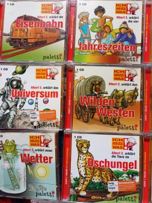 gebrauchtes Hörbuch – Ich weiß was – Albert E. erklärt - Konvolut, 15 CDs