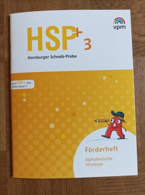 gebrauchtes Buch – Bärbel Hilgenkamp – Hamburger Schreib-Probe (HSP) Fördern 3 - 5 Förderhefte Alphabetische Strategie Klasse 3