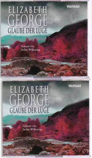 gebrauchtes Hörbuch – George Elizabeth – Glaube der Lüge - Gekürzte lesung - 8 CD