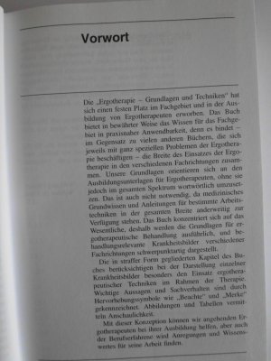 gebrauchtes Buch – Presber, Wolfgang; de Neve – Ergotherapie - Grundlagen und Techniken